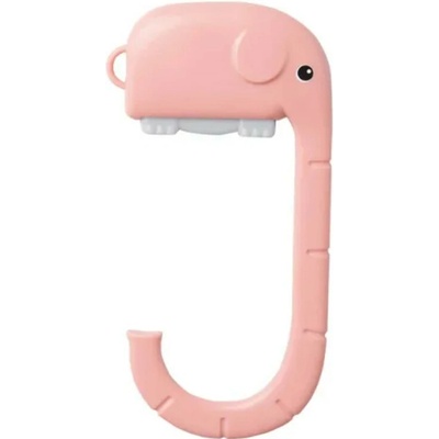 Amparo Miranda háček na kabelku Elephant růžový – Zboží Dáma