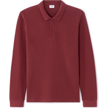 Celio Поло тениска Meoneml с дълъг ръкав Celio | Cherven | МЪЖЕ | S