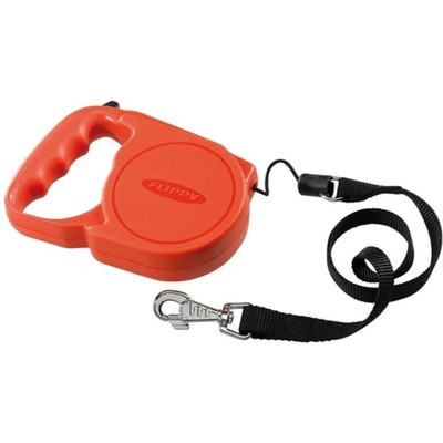 Ferplast Автоматичен повод с въже 5М ДО 25КГ чер=вен (75003022)