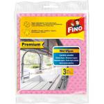 Fino влажни кърпи, Premium, 3 броя