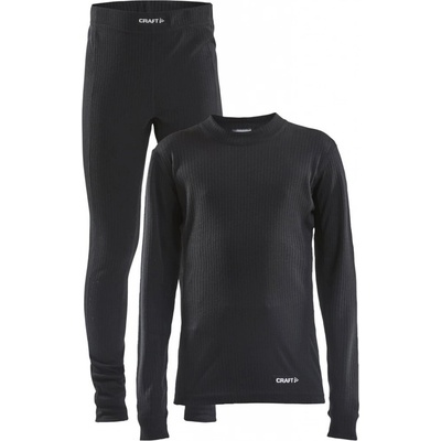 Craft Core Dry Baselayer Junior čierna