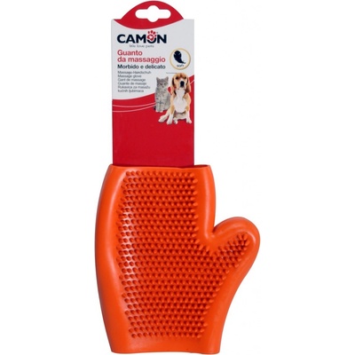 Camon masážna rukavica otvorená latexová 17,5 cm