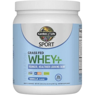 Garden of Life Sport Grass Fed Whey+ Skin [457 грама] Ванилия