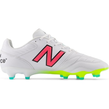 New Balance Футболни бутонки New Balance 442 V2 Firm Ground Football Boots - White/ Pink