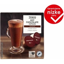 Tesco Sladená zmes na prípravu kakaového nápoja a sušené mlieko s cukrom 16 ks 256 g