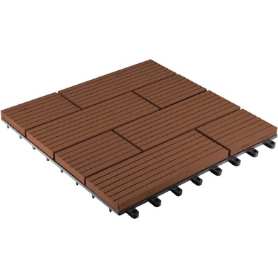 G21 WPC dlaždice SAMOA, třešeň 2,3 x 30 x 30 cm