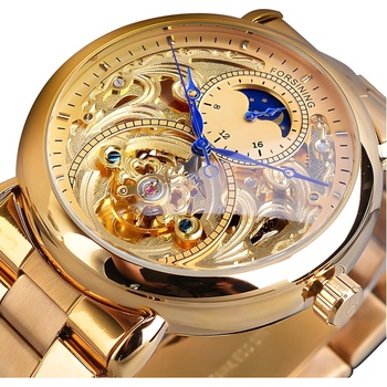 Forsining Часовник forsining lu-14508 - Златен kp14508 (lu-14508)