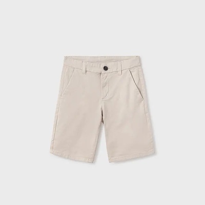 Mayoral Бермуди тип чино основен модел в бледо бежов цвят за момче Mayoral