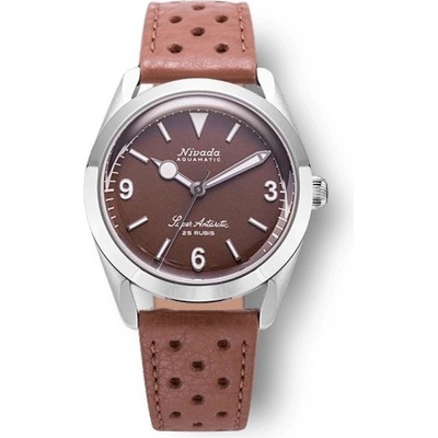 Nivada Grenchen Super Antarctic 3.6.9 Brown Brown Racing strap