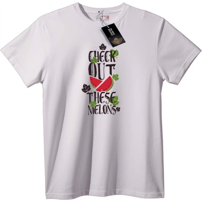 NOONEBRAND Тениска Виж Тези Пъпеши - 2XL, Black