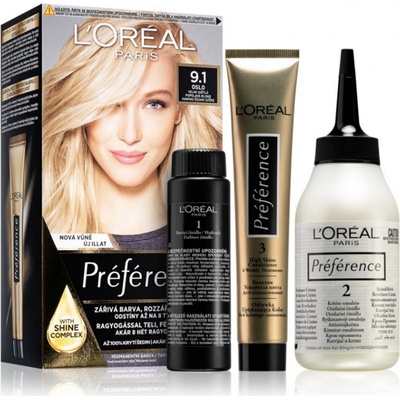 L´Oréal Préférence 5.3 Virginia Světlá hnědá zlatá
