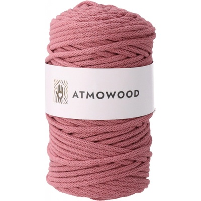 Atmowood příze 5 mm - starorůžová