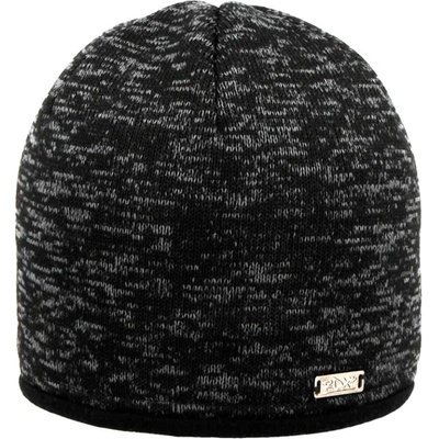 RDX zimní pletená čepice Merino 3781 tm.šedá