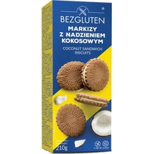 BEZGLUTEN Sušenky PKU Markýzy s kokosovou náplní 190 g