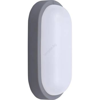 Solight WO749-G- LED Екстериорен nást. лампа LED/20W/230V 4000K IP54 сив овален (SL1500)