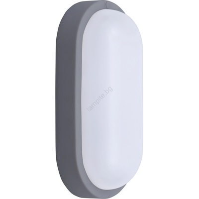 Solight WO749-G- LED Екстериорен nást. лампа LED/20W/230V 4000K IP54 сив овален (SL1500)