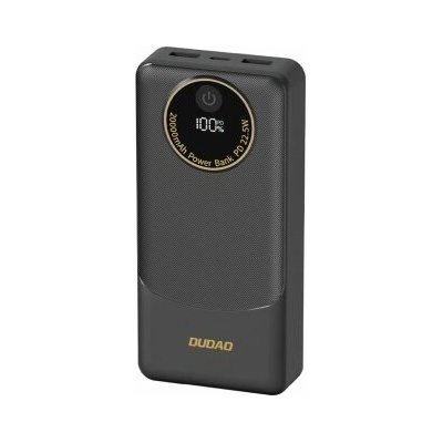 Dudao K12 10000mAh čierna