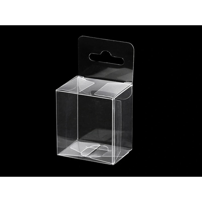 Stoklasa Plastová krabička k zavěšení Balení: 50 ks, Varianta: transparent transparent