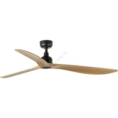 Faro Barcelona Faro 34360 - Вентилатор за таван outwood l кафяв/черен Ø 150 см ip44 + д. у (fa34360)