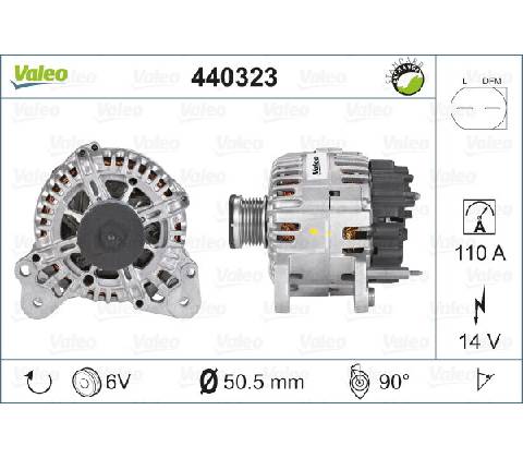 Alternátor VALEO 440323