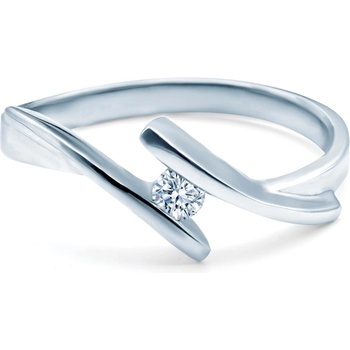SAVICKI Годежен пръстен savicki: бяло злато, диамант