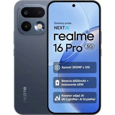 realme 16 Pro 5G 8GB/256GB Pebble Grey – Hledejceny.cz