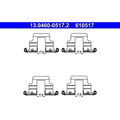 Příslušenství kotoučové brzdy ATE 13.0460-0517.2 (13046005172)