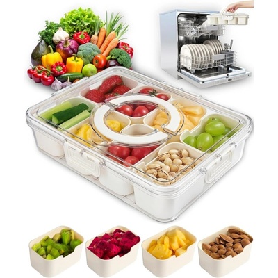 Plastová dóza Veftsvy storage box-8 grid