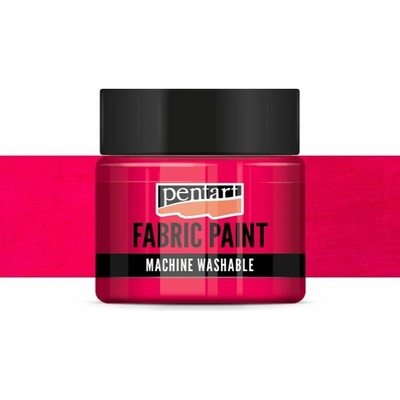 Pentart farba na textil a kožu neon ružová 30 ml