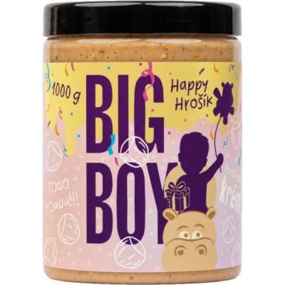 Big Boy Proteínový lieskovorechový krém Big hrošík 1000 g