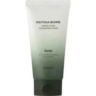 Heimish Matcha Biome Amino Acne Cleansing Foam - Противовъзпалителна почистваща пяна за лице с матча 150г