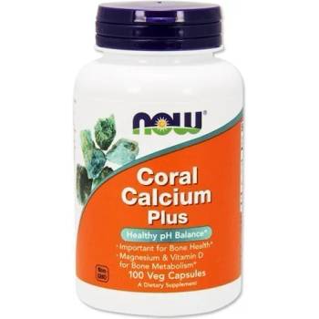 Image 1 of NOW - coral calcium plus - 100 vcaps