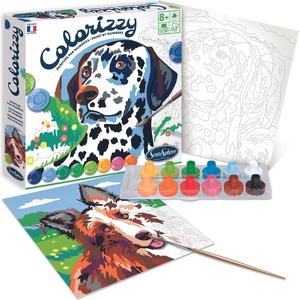 Sentosphère Colorizzy Рисуване по номера Кученца (4510)