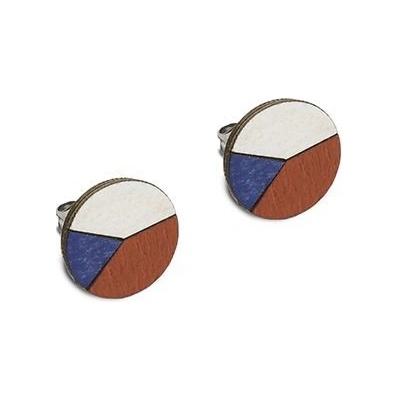 BeWooden dámské dřevěné náušnice Česko EW11