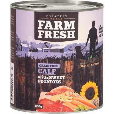 Topstein Farm Fresh telecí se sladkými bramborami 6 x 800 g