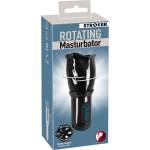 You2Toys - STROKER Rotating - акумулаторен, въртящ се мастурбатор с изкуствена уста (черен)