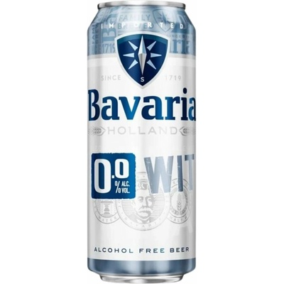 Bavaria Wit 0% 0,5 l (plech)