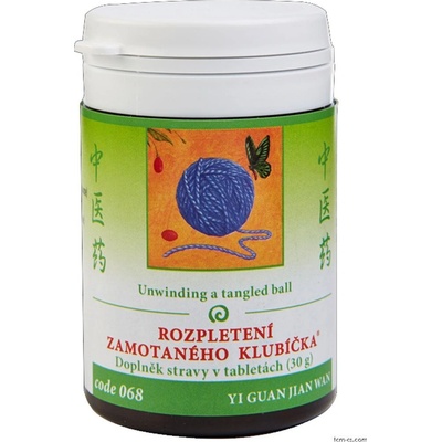 TCM Herbs Rozpletení zamotaného klbka 100 tabliet