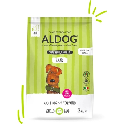 Aldog Adult Mini Lamb 3 kg