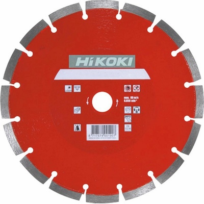 Hikoki Diamantový segmentový kotouč 125 x 22,2 x 10 mm 752862