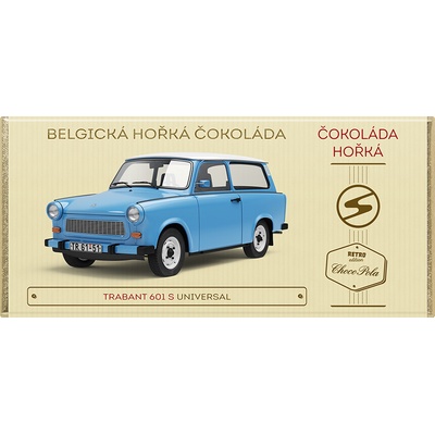 CHOCO POLA Trabant 601 S Universal hořká 100 g