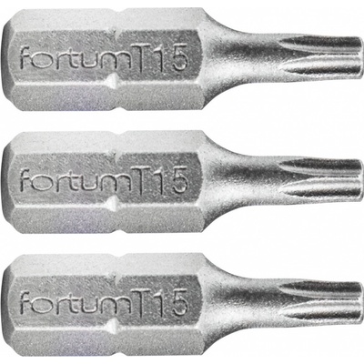 FORTUM-KITO Hrot TORX 3ks T 15x25 mm S2