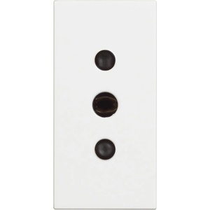 BTicino RW4113 Гнездо 2P + E 10A 250 Va. c. , тип контакти на земната повърхност, 1M, бял Classia - RW4113 (RW4113)