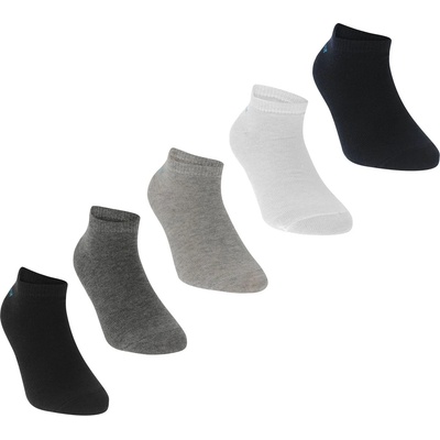 Slazenger Детски чорапи Slazenger 5 Pack Trainers Socks Childrens - Multi