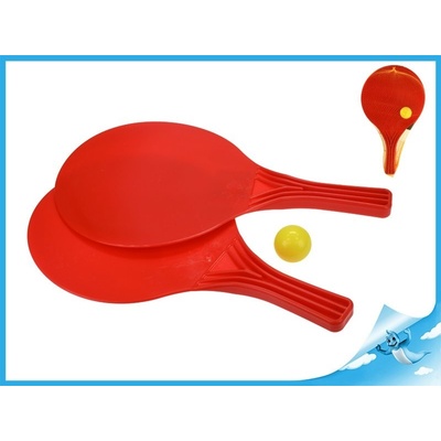 Pálky plážové 37 5cm 2ks s míčkem 4cm