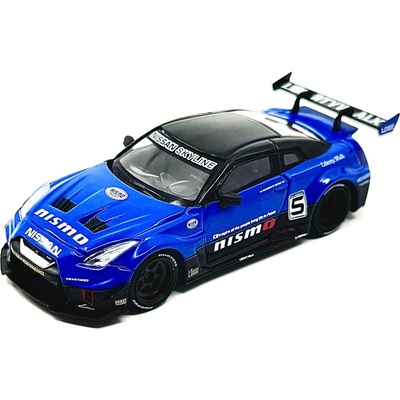 LB-Silhouette WORKS GT NISSAN 35GT-RR Ver.2 Blue 2025 Mini GT blistr 1:64