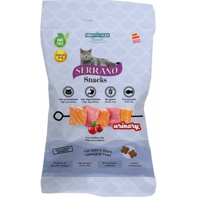 JUKO Serrano Snack for Cat Salmon Tuna Urinary 50 g