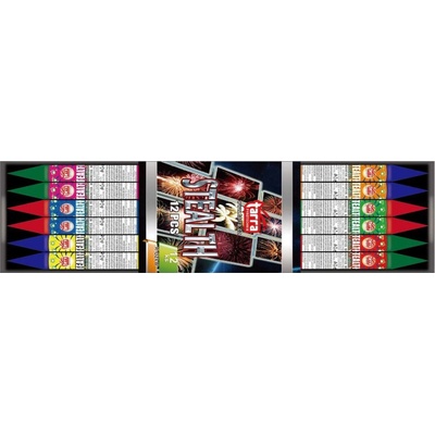 Tarra pyrotechnik Rakety 6 OZ STEALTH ROCKETS 12 ks