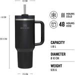 STANLEY Чаша за пътуване STANLEY Quencher H2. O FlowState 1.18L / 40oz (10-10824-399)