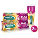 Corega Max upevnenie + komfort 2 x 40 g
